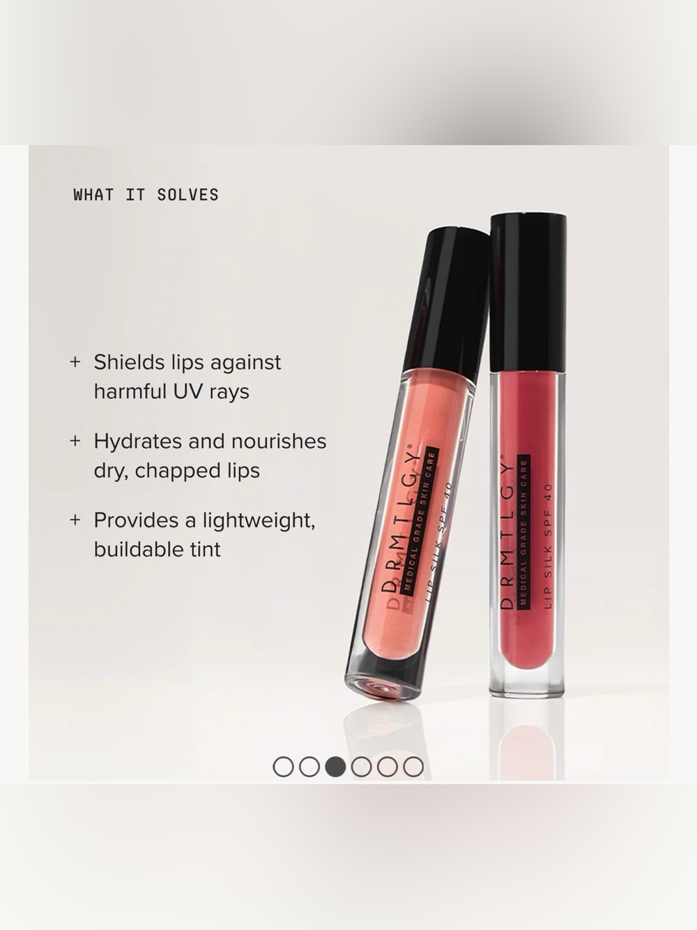 Dr. MTLGY Lip Silk Tinted Lip Oil SPF 40